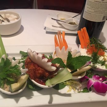 The Bosphorus - Cold appetizer sampler with fresh vegetables - Mediterranean Near Me - Nutley, New Jersey The Bosphorus - Cold appetizer sampler with fresh vegetables - Mediterranean Near Me - Nutley, New Jersey