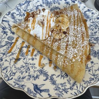 Chez Lizeth Creperie - Banana caramel pecan crepe--a special - Creperies Near Me - Littleton, Colorado