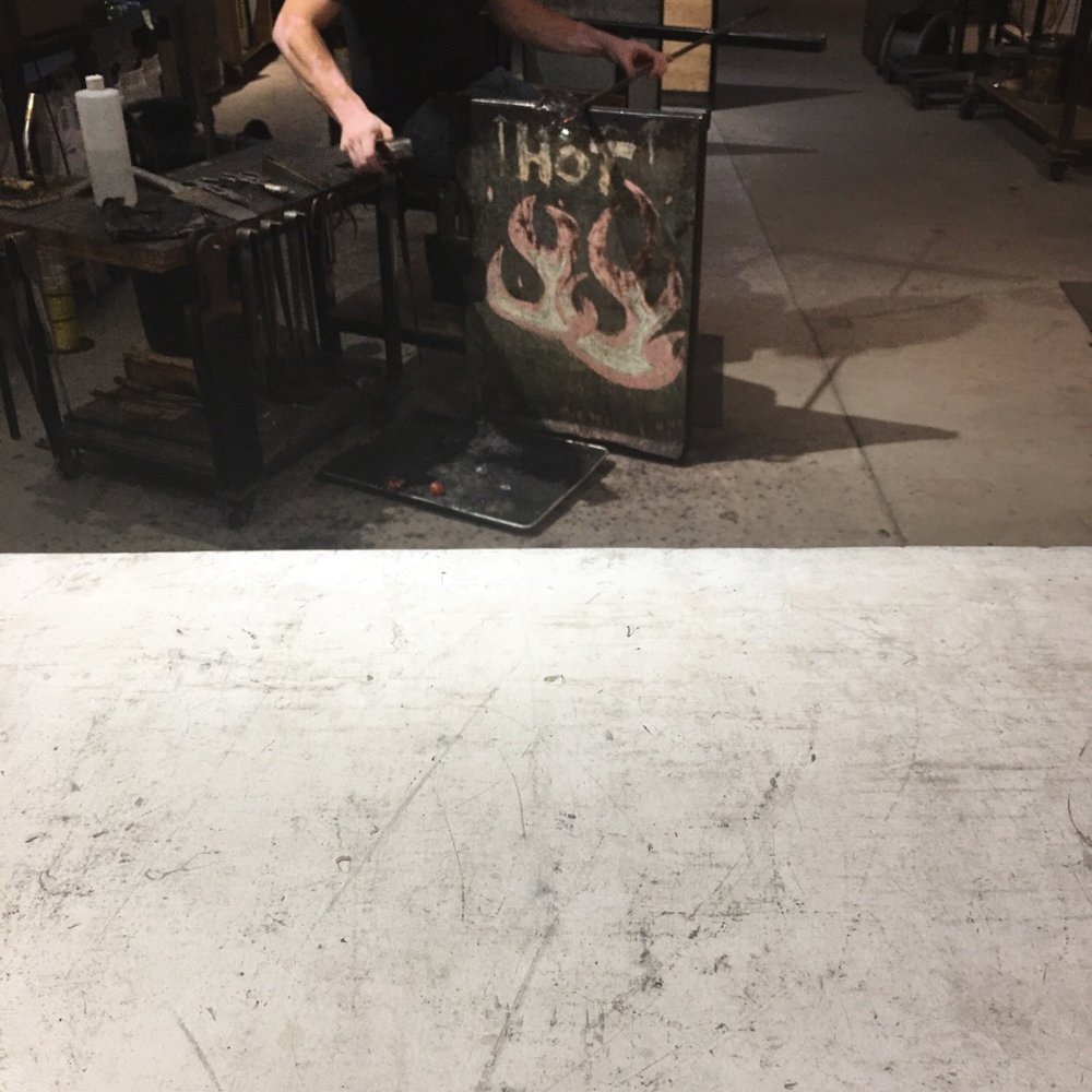 Glass making