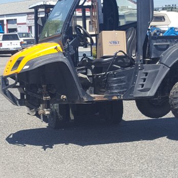 EFC Equipment Feed & Pet - Our Company's ATV when picked up from EFC, It was in for a service & starter. came back with no front end assembly and parts in a box - Pet Stores Near Me - Richland, Washington EFC Equipment Feed & Pet - Our Company's ATV when picked up from EFC, It was in for a service & starter. came back with no front end assembly and parts in a box - Pet Stores Near Me - Richland, Washington