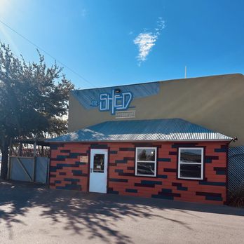 OMPC The Shed - Restaurant exterior - Mexican Near Me - Las Cruces, New Mexico OMPC The Shed - Restaurant exterior - Mexican Near Me - Las Cruces, New Mexico