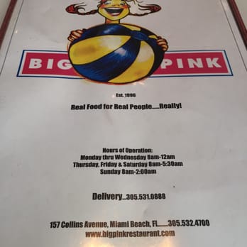 Big Pink - Pizza Near Me - Miami Beach, Florida Big Pink - Pizza Near Me - Miami Beach, Florida