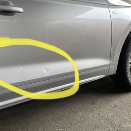 2 new dents caused by perhaps the end of a 5-ton jack?