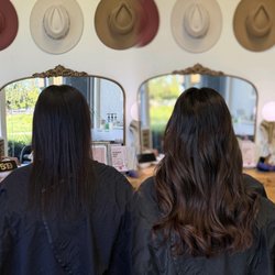 Leah Nakata Hair - Add color dimension without coloring your hair by using hair extensions.