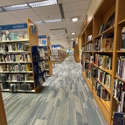Redwood City Public Library - Downtown Library - Inside the Adult section