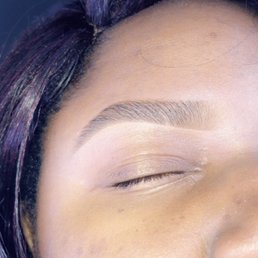 Eyebrow waxing, she also fills in and highlights the brow and adds clear brow gel to make them fuller Eyebrow waxing, she also fills in and highlights the brow and adds clear brow gel to make them fuller