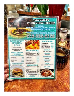 Menu photo 4 Park View Diner Chicago, IL Menu photo 4 Park View Diner Chicago, IL