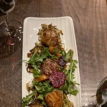 Forge & Vine - Seared Diver Scallop (GF) - American Near Me - Groton, Massachusetts