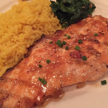 Sam Snead's Tavern - Charcoal grilled salmon. - Steakhouses Near Me - Savannah, Georgia Sam Snead's Tavern - Charcoal grilled salmon. - Steakhouses Near Me - Savannah, Georgia