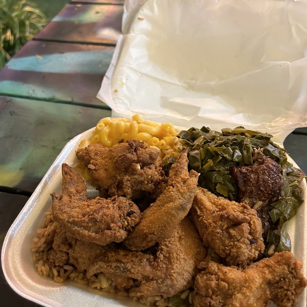 Brother and Sisters BBQ Pit - 8 Wing Dinner - Barbeque Near Me - Miami, Florida Brother and Sisters BBQ Pit - 8 Wing Dinner - Barbeque Near Me - Miami, Florida