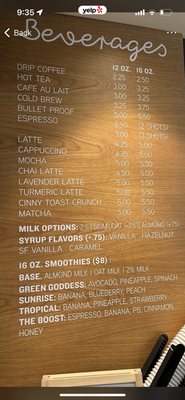 Menu photo 1 Milk + Honey Cafe Cleveland, OH