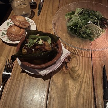 Ariete - Duck pastelitos, Duck tamal, Ariete Salad - New American Near Me - Miami, Florida Ariete - Duck pastelitos, Duck tamal, Ariete Salad - New American Near Me - Miami, Florida