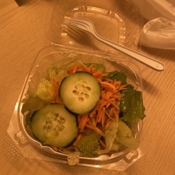 Keep It Rollin - a salad in a plastic container - Sushi Bars Near Me - Rochester, New York