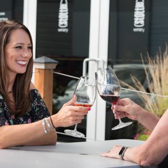 Stottle Winery - two women having a glass of wine - Wineries Near Me - Lacey, Washington Stottle Winery - two women having a glass of wine - Wineries Near Me - Lacey, Washington
