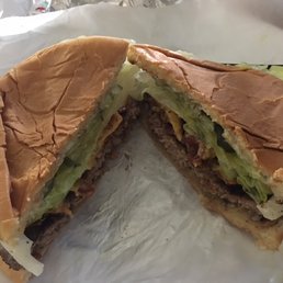 Ham & Cheese Burger