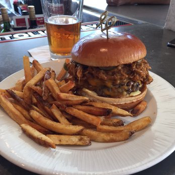 Salt Cracker Fish Camp - Johnny Burger from Chef Jake Jacobs. 2 Angus Patties, Pulled Pork WOW!!! Ask for the Chef to make it. Best Burger on Clearwater Beach!!! - Seafood Near Me - Clearwater, Florida Salt Cracker Fish Camp - Johnny Burger from Chef Jake Jacobs. 2 Angus Patties, Pulled Pork WOW!!! Ask for the Chef to make it. Best Burger on Clearwater Beach!!! - Seafood Near Me - Clearwater, Florida