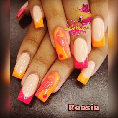 Photo of Lillian's Nails - New Carrollton, MD, US. Nails by Reesie