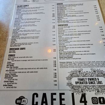Cafe Fourteen - Breakfast & Brunch Near Me - Palatine, Illinois Cafe Fourteen - Breakfast & Brunch Near Me - Palatine, Illinois