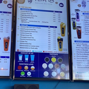 Tea 18 - Menu - Bubble Tea Near Me - Sacramento, California Tea 18 - Menu - Bubble Tea Near Me - Sacramento, California