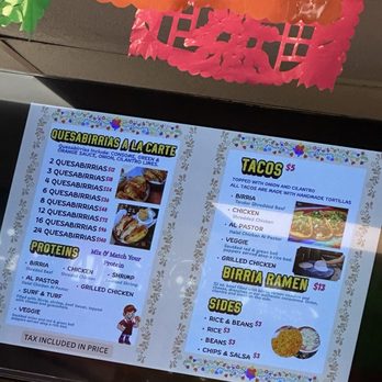 Quesabirria Jalisco Restaurant - Menu - Tacos Near Me - Chicago, Illinois Quesabirria Jalisco Restaurant - Menu - Tacos Near Me - Chicago, Illinois