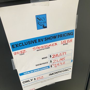 Sky River RV - Paso Robles - Prices they will actually honor if you negotiate enough - RV Dealers Near Me - Paso Robles, California Sky River RV - Paso Robles - Prices they will actually honor if you negotiate enough - RV Dealers Near Me - Paso Robles, California