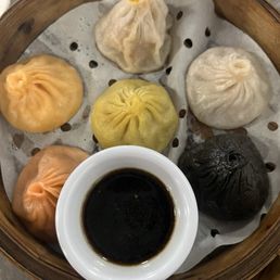 Rainbow Soup Dumpling Combo