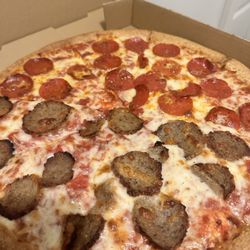 Pizza Chef of Andover - Delicious pizza! Meatball and pepp