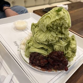 Oakobing - Green Tea Shaved Ice - Ice Cream & Frozen Yogurt Near Me - Pasadena, California