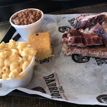 Troy's Bar-Be-Que - Rib dinner comes with 2 sides & corn bread-- soooo good!!!! - Barbeque Near Me - Boynton Beach, Florida Troy's Bar-Be-Que - Rib dinner comes with 2 sides & corn bread-- soooo good!!!! - Barbeque Near Me - Boynton Beach, Florida