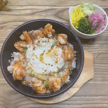 KITCHEN 121 - Grilled Shrimp Hot Bowl - Sushi Bars Near Me - Duluth, Georgia