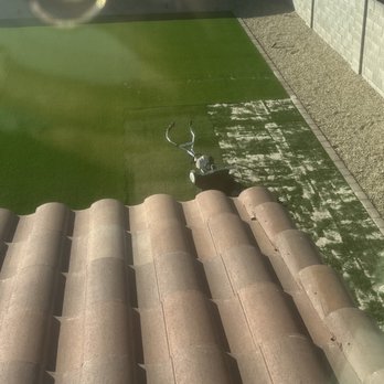 Turf Monsters - Left like this and wrong density - Landscaping Near Me - Phoenix, Arizona