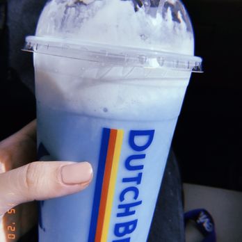 Dutch Bros Coffee - Medium cotton candy frost-- generous sizing! - Coffee & Tea Near Me - Gilbert, Arizona