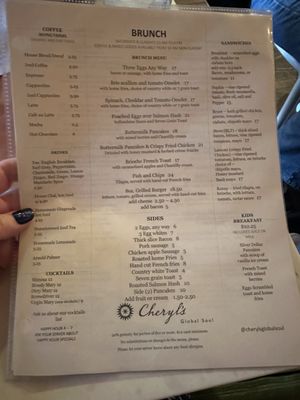 Menu photo 2 Cheryl's Global Soul Brooklyn, NY