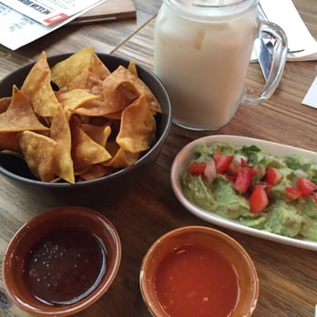 Verde MAR - Horchata and tortilla chips - Mexican Near Me - Hong Kong, HK Verde MAR - Horchata and tortilla chips - Mexican Near Me - Hong Kong, HK