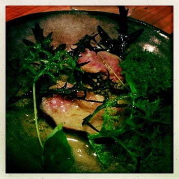 The Progress - grilled BN beef with mustard-miso oyster sauce - New American Near Me - San Francisco, California