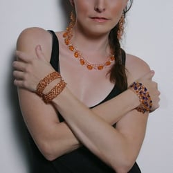 Stephanie Hamilton Designs - LOVE the copper earrings!