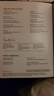 Menu photo 8 Ruth's Chris Steak House St. Louis, MO