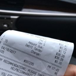 I'm not sure if ME is the bad customer service cashier or not. The other receipt showed cashiers name but thisnone just says ME. I'm not sure if ME is the bad customer service cashier or not. The other receipt showed cashiers name but thisnone just says ME.