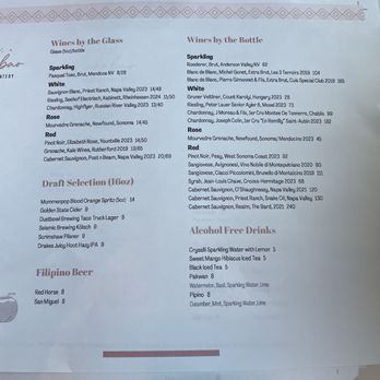 Carabao - Drink Menu - Filipino Near Me - Napa, California Carabao - Drink Menu - Filipino Near Me - Napa, California