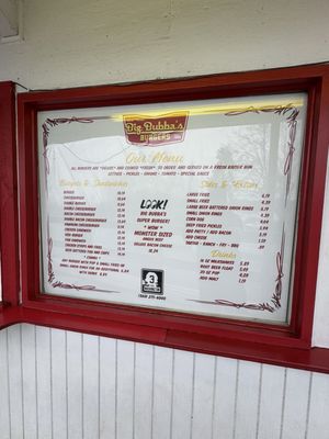 Menu photo 2 Big Bubba’s Burgers Allyn, WA Menu photo 2 Big Bubba’s Burgers Allyn, WA