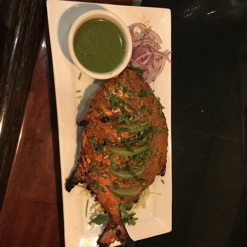 Dawat - Fish Tandoori Pomfret - Indian Near Me - Charlotte, North Carolina Dawat - Fish Tandoori Pomfret - Indian Near Me - Charlotte, North Carolina