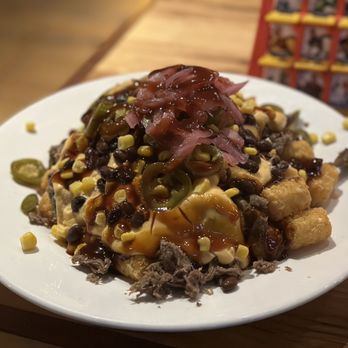 Metal Works Brewing Company - Loaded tots - Breweries Near Me - Bloomington, Indiana