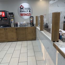 M Town Philly & Wings - Inside