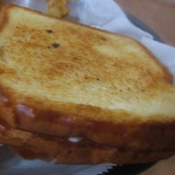 Another Place Cafe - Grilled Cheese Sandwich - UpClose -