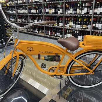 Grapes & Grains - Classic Veuve Clicquot Messenger Bike. - Beer, Wine & Spirits Near Me - Paso Robles, California