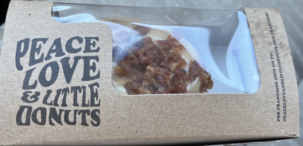 Peace Love and Little Donuts Logo