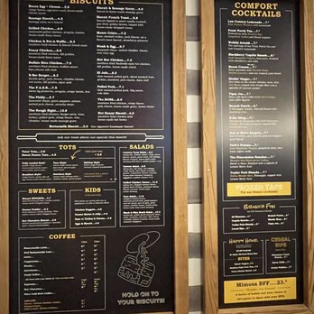 The Biscuit Bar - Menu - New American Near Me - Ft. Worth, Texas The Biscuit Bar - Menu - New American Near Me - Ft. Worth, Texas