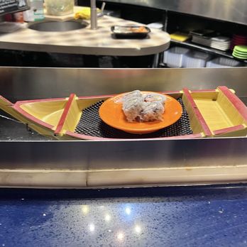 Blue Ginger - Floating sushi Dragon Boat Style - Japanese Near Me - Southwest Ranches, Florida