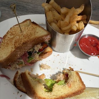 Schooners Monterey - Crab BLT soooo good - Seafood Near Me - Monterey, California Schooners Monterey - Crab BLT soooo good - Seafood Near Me - Monterey, California
