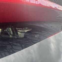Rocket Carwash - All the dirt still on the window
